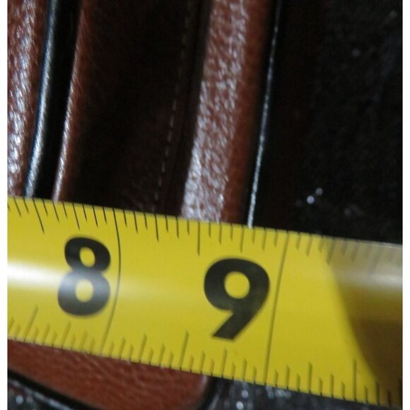 Paola MARROQUINERA Columbian All Weather Pebbled Leather Messenger Hard Satchel - Picture 12 of 14